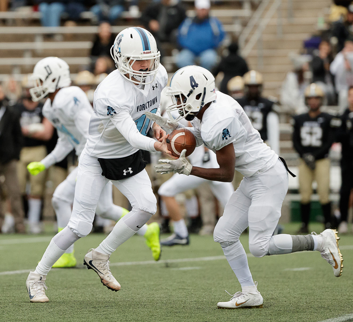 Yorktown football region final action 3